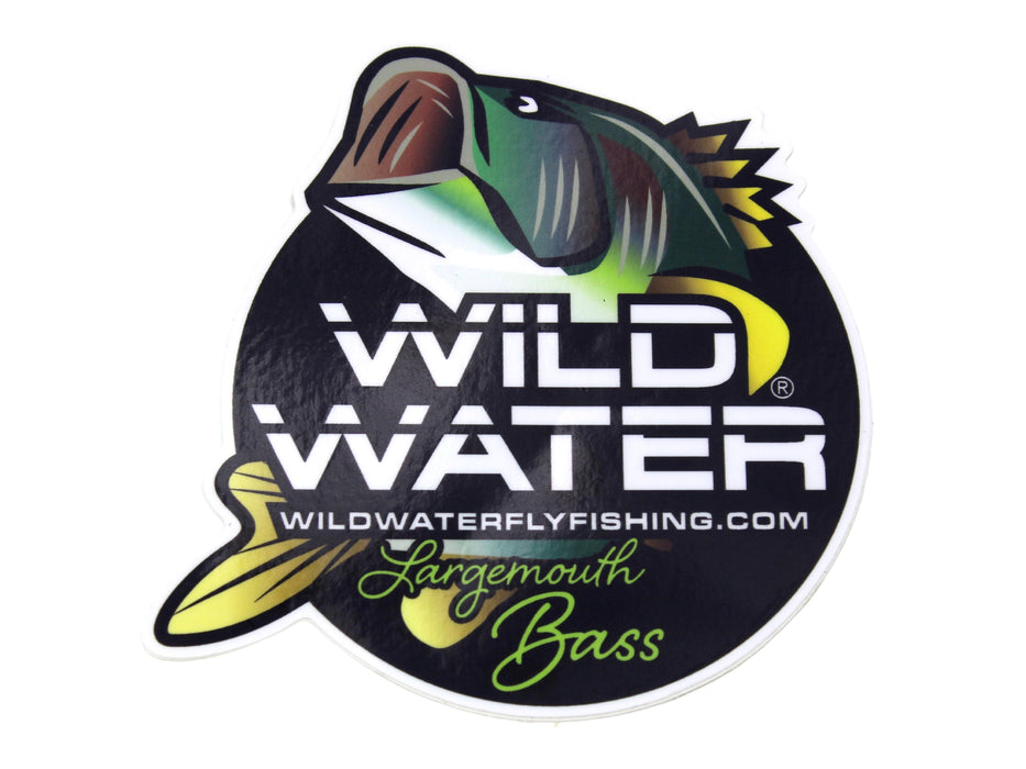 Wild Water Largemouth Bass Sticker