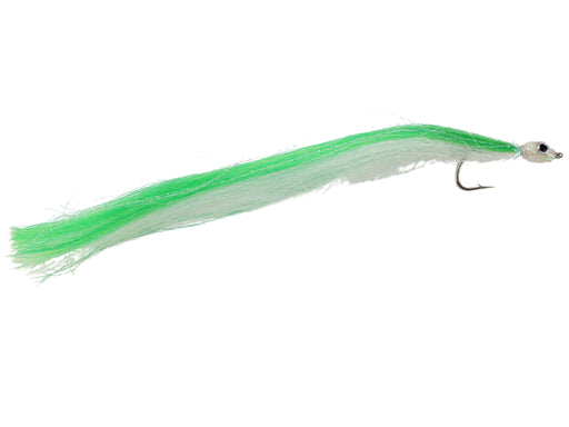 Wild Water Fly Fishing Green Long Tail Candy Eel, Size 1/0, Qty. 3