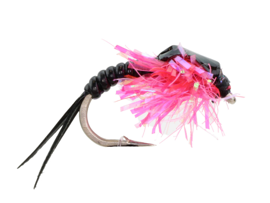 Pink Estaz Steelhead Fly | Wild Water Fly Fishing