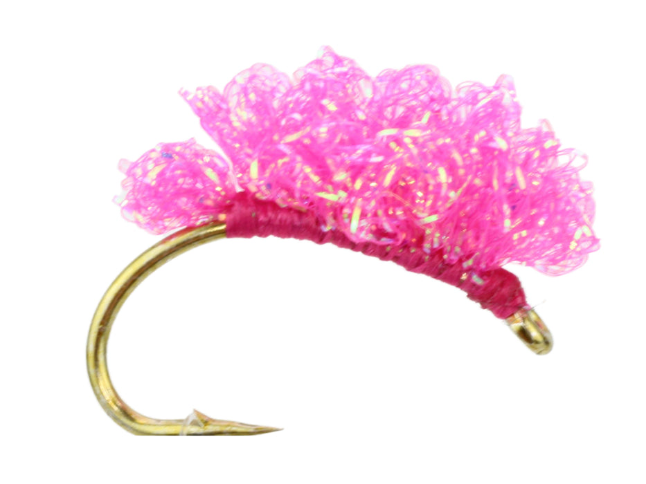 Pink Sucker Spawn Steelhead Fly | Wild Water Fly Fishing