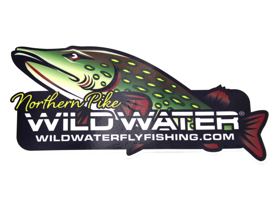 Wild Water Northern Pike Sticker