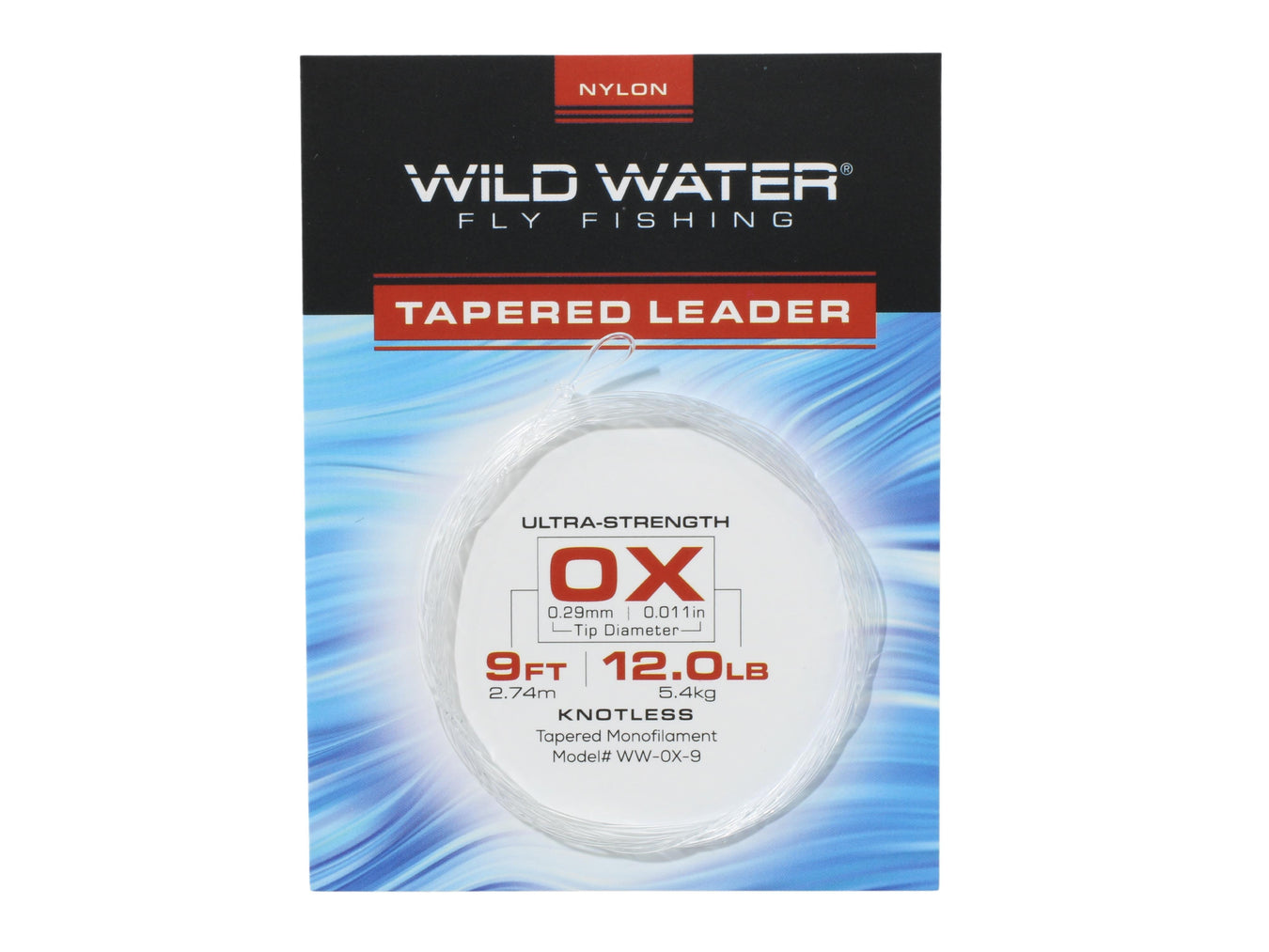 Wild Water Fly Fishing 0X Leaders