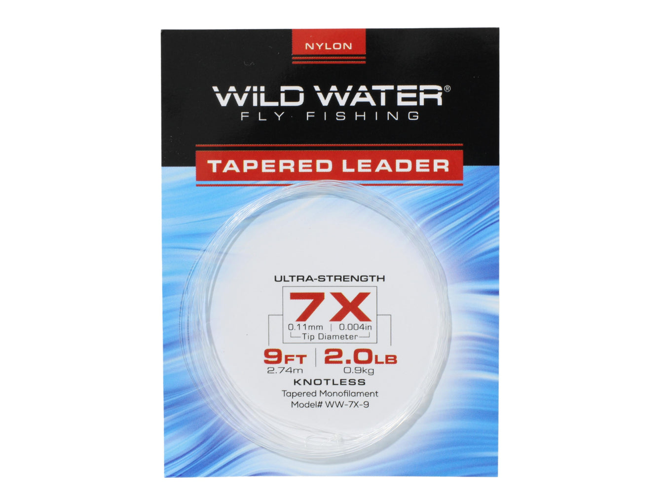 Wild Water Fly Fishing 7X Leaders