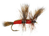 Red Double Humpy Dry Fly Pattern | Wild Water Fly Fishing