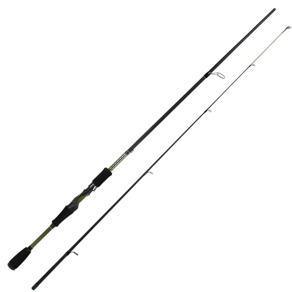 7' Fiberglass/Graphite Spinning Rod, Medium Action | 2 Piece