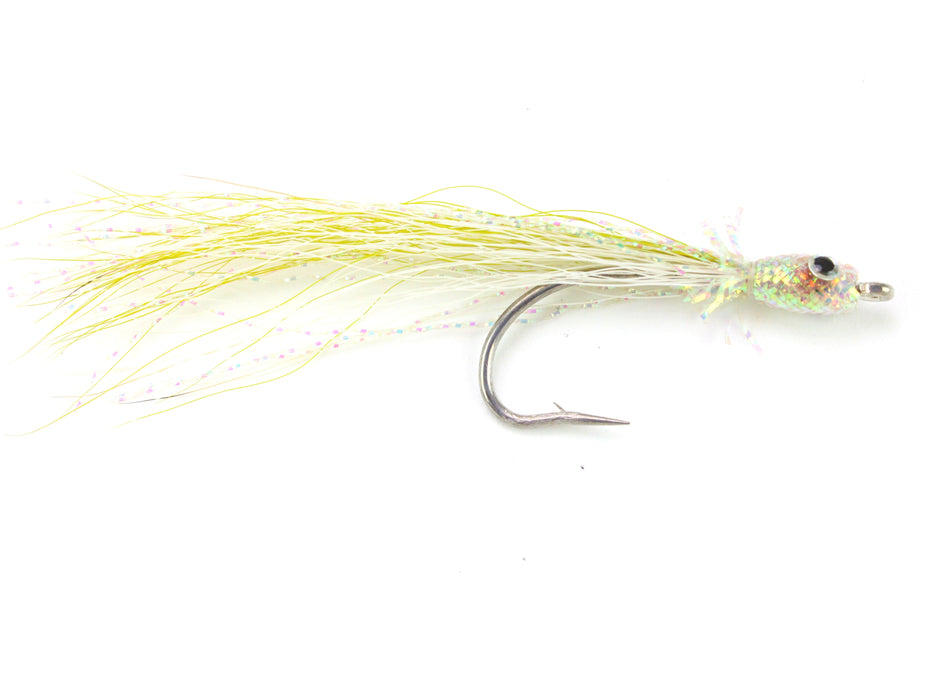Wild Water Fly Fishing Green Short Tail Eel, Size 1/0, Qty. 3
