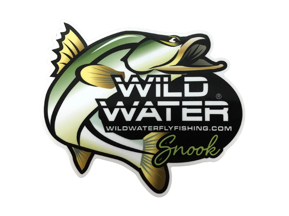Wild Water Snook Sticker