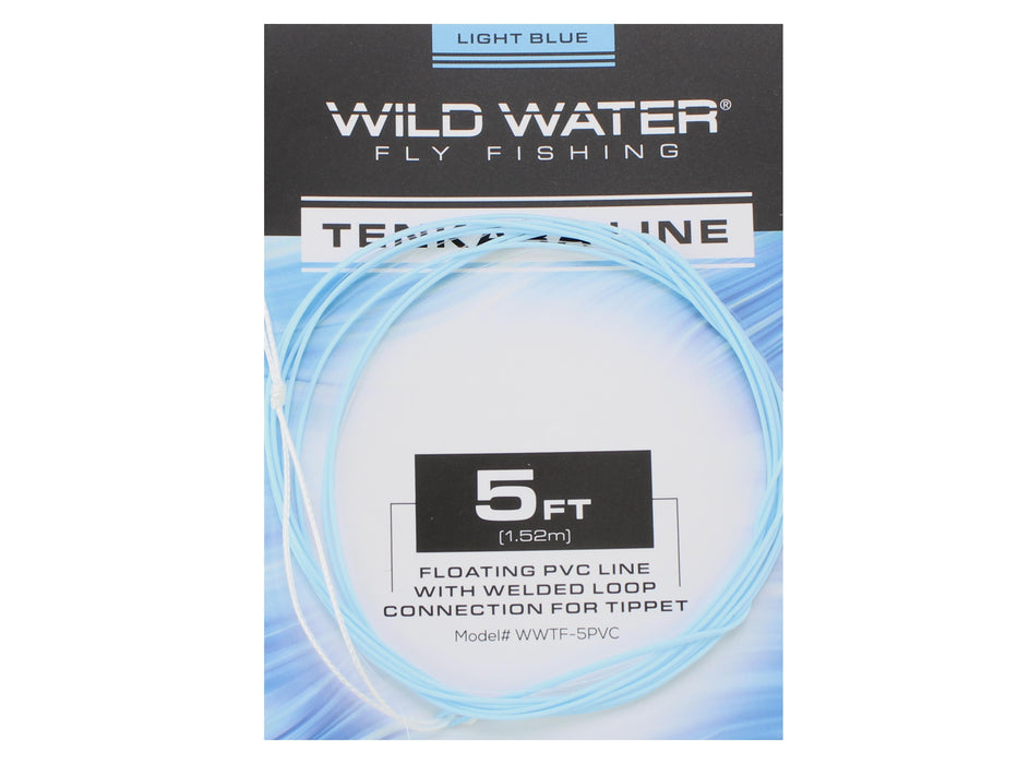 Wild Water Fly Fishing 5' Blue PVC Tenkara Line