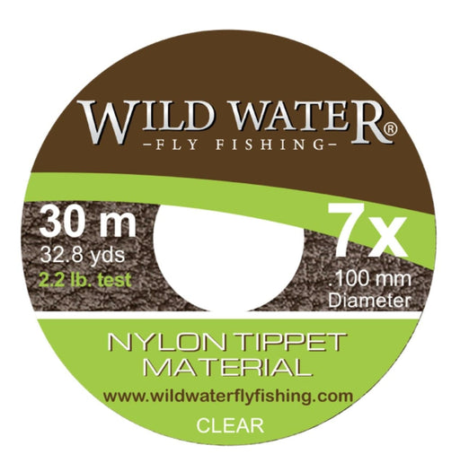 SF Clear Nylon Tippet Line with Holder for Fly Fishing Trout 0X-7X