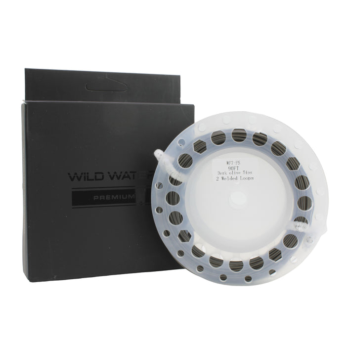 Wild Water Fly Fishing Weight Forward 7 Weight Fast Sinking Fly Line