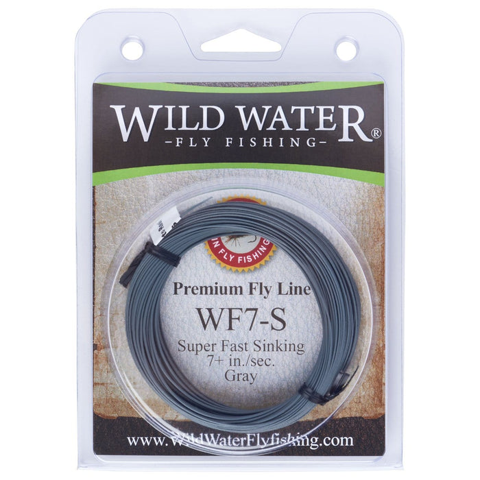 7 Weight Super Fast Sinking Fly Line | Wild Water Fly Fishing