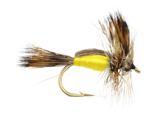 Yellow Humpy Dry Fly Pattern | Wild Water Fly Fishing