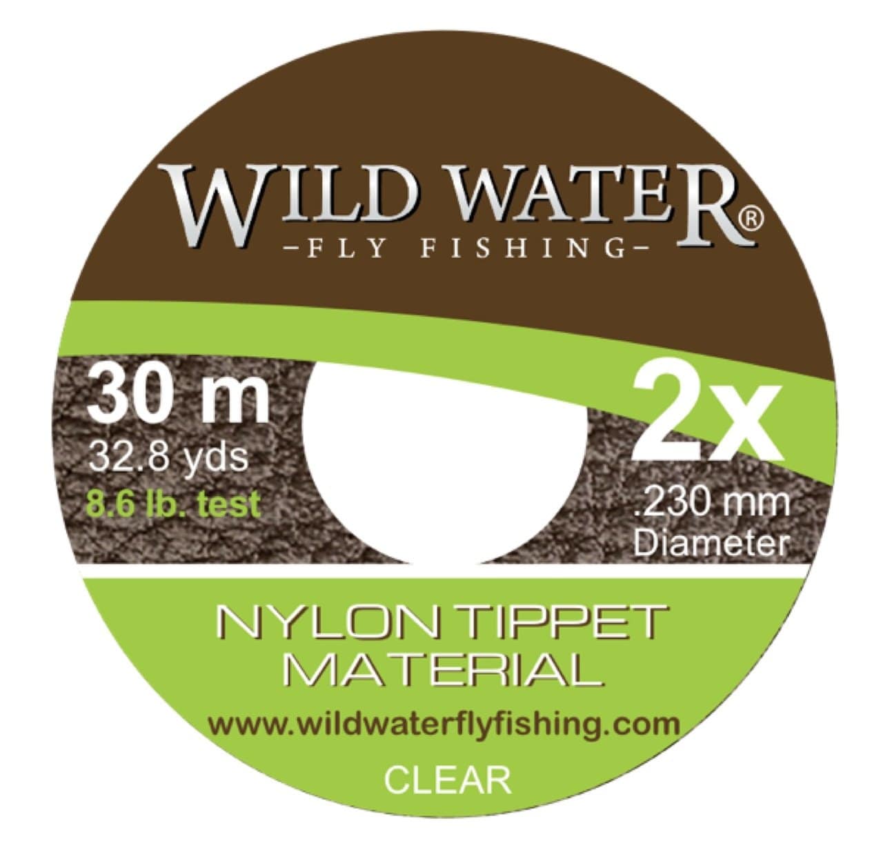 Wild Water Fly Fishing 2X Tippet