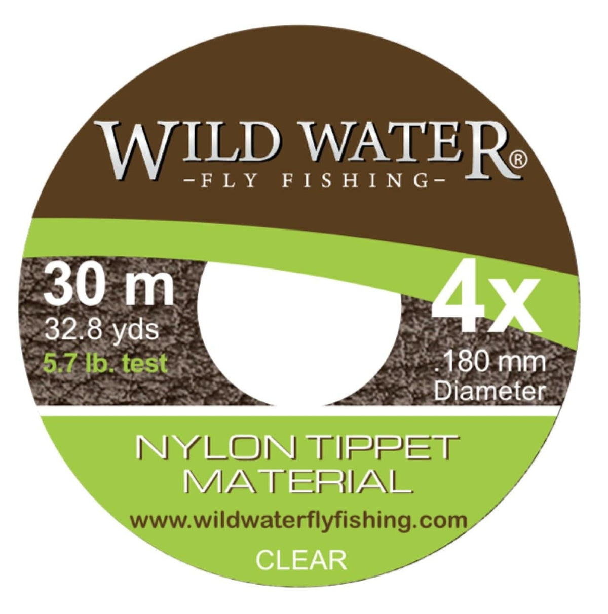 Nylon Tippet 4X  Wild Water Fly Fishing